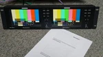 2 7" Lcd Ikan KVM-7050W Rackmount Monitor, Cv/sdi/yc/ Wf/vec/ Audio Loaded New. Price: $1600.00.