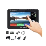 Feelworld Video Camera Monitor 5.5 Inch 1600NIT With F970 Battery 4400MAH + B... New. Price: $218.71.