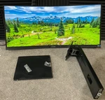 Philips Line 34" Curved Led Lcd Monitor Uwqhd 346B1C New! Open Box!. Price: $299.99.