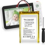 Shenmz 5800MAH Replacement Battery For Vtech Baby Monitors - Compatible With New. Price: $34.79.