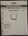 Jvc TM-1400 Color Tv Monitor Service Manual Original Good. Price: $29.99.