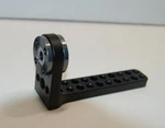 Red Digital Cinema L-shape Cheese Plate Rosette Arm Used. Price: $36.50.