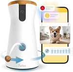 Dog Camera 360 Indoor Security Treat Toss 2-WAY Speaker Pet Subscription Alerts New. Price: $98.74.