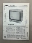 Sony KV-1367 Service Manual Sams Photofact Free Shipping Good. Price: $12.00.