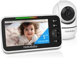 Hellobaby No Wifi Monitor 5" Screen 30-HOUR Battery Pan-tilt-zoom Video Upg New. Price: $44.99.
