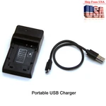 Usb Battery Charger For Sony MVC-FDR1E MVC-FDR3E MVC-CD1000 New. Price: $15.99.