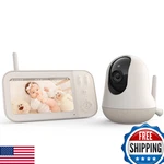 Nooie Baby Monitor Camera Video 5 Screen 10-HRS Recharged Battery New. Price: $178.14.