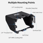 Nitze Cage For Feelworld LUT5 5.5" Monitor With Hdmi Cable Clamp&sunhood JT-F02B New. Price: $89.00.