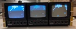 Panasonic WV-5200B Triple Crt 5'' B&w Video Monitor Rack Mount Tested Working Used. Price: $179.03.