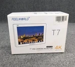 Feelworld T7 7-INCH Ips 1920X1200 4K On-camera Monitor Rugged Aluminum Housing Open. Price: $89.99.