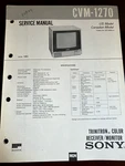 Sony CVM-1270 CVM1270 Service Manual From The Usa **original** Very. Price: $32.99.