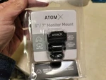 Atomos 5" And 7" Monitor Mount (ATOMXMMQR1) Nob Open. Price: $87.12.