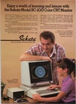 Sakata SC-100 Color Crt Monitor Vintage 1980S Computer Print Ad Used. Price: $12.41.