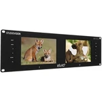 Elvid Studiovision Dual 7" Monitor Rackmount New. Price: $550.00.