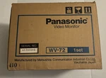 Panasonic WV-72 Video Monitor. Used. Price: $200.00.