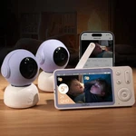 Boifun Baby Monitor 5 Split Screen 2K Wifi With 360 Cameras Ai Detection New. Price: $125.99.