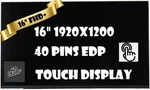 Lenovo 5D10V82410 16" 1920X1200 Ips On-cell Touch Display Panel Led Lcd Screen New. Price: $90.97.