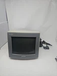 Sony CPD-9000 Trinitron Super Fine Pitch Color Monitor 9" With Cables Used. Price: $280.00.