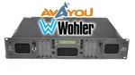 Wohler AMP2-S8DA Aes Ebu Digital / Analog Audio Speaker Monitor Ch Led Meter Used. Price: $69.95.