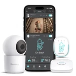 Sense-u Pro Smart Baby Monitor With 2.5K Ptz Camera Track Breathing Video New. Price: $189.99.
