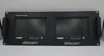 Delvcam DELV-2LCD-7XLRM Dual Rackmount 7" Color Monitors Read Description For. Price: $48.99.