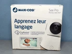 Maxi Cosi See Pro 360 Baby Monitor In White W/ Two-way Talk New & Sealed. Price: $179.95.