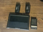 Feelworld T756 4K 7" Hd Camera Monitor With 2 Batteries And Charger Used. Price: $89.99.
