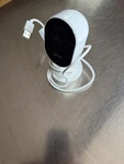 Arlo Essential Indoor Wifi Security Camera - Baby Monitor White Used. Price: $15.00.