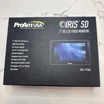 Proam Usa 7 Inch Iris Sd On-camera Lcd Monitor Kit With Chargers Open. Price: $49.99.