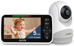 Monitor De Bebe Con Pantalla 5 Pulgadas Y Zoom Remoto Privado Negro New. Price: $63.31.