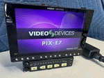 Video Devices PIX-E7 Monitor 4K & Audio Recorder Used. Price: $1150.00.