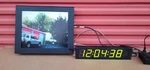 Autoscript Led 17TFT Plus 17" On-camera Prompter Monitor W/ Clock Used. Price: $1950.00.