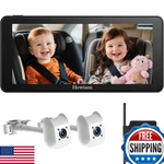 Howison 6.86 Dual Car Camera Baby Monitor 1080P Ir Night Vision New. Price: $83.72.