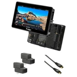 Portkeys BM5IV Wr 5.5" Monitor W/ 4400MAH Kit, Cable With Ethernet Blk Bundle New. Price: $749.00.