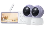 Boifun 2K Split-screen 5" Wi-fi Baby Monitor With 360 Cameras,auto Tracking New. Price: $155.54.