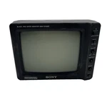 Vtg Sony SSM-721AMR Black & White Video Monitor Screen *untested For Parts As Is. Price: $63.99.