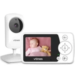 Video Baby Monitor With Camera And Audio - 2.4" Lcd Screen, Portable New. Price: $35.00.
