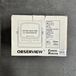 Obserview Crt B/w Rear 5.5 Camera Audio Monitor Model BM-550A Open. Price: $120.00.