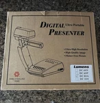 Lumens DC80A Portable Digital Presenter Color Document Camera With Case New. Price: $55.00.