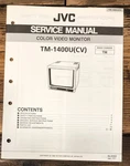 Jvc TM-1400U Monitor Service Manual *original* Unspecified. Price: $19.97.
