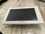 Crestron TSW-760-W-S 7" Touch Screen White Smooth 6507650 Used. Price: $190.00.