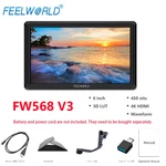 Feelworld FW568 V3 Inch Dslr Camera Field Monitor 4K Hdmi 3D Lut Full Lcd New. Price: $132.99.