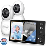 Hellobaby Monitor Cameras 5.5 720P Hd No Wifi Audio Display Split Screen New. Price: $337.48.