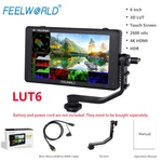 Feelworld LUT6 Inch Hdmi 3D 2600NIT Touch Screendslr Camera Field Monitor Used. Price: $116.99.