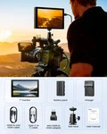 Eyoyo 7" Dslr Camera Field Monitor Hdmi 1280X800 Ips Video Mirroring Fr Iphone New. Price: $69.00.