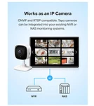 Tp-link Tapo 1080P Indoor Security Camera, Baby Monitor, Night Vision, C100 New. Price: $19.99.