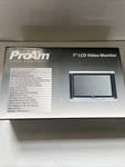 Proam Usa 7 Inch Iris Sd On-camera Lcd Monitor Kit With Rca Av Inputs Open. Price: $45.99.