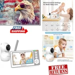 4.3'' Video Baby Monitor 1000FT Range, 30-HOUR Battery, No Wifi, Night Vision New. Price: $47.23.