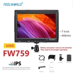 Feelworld FW759 Inch Dslr Camera Field Monitor Lcd Ips 4K Hdmi Video Assist Used. Price: $62.99.