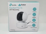 Kasa KC410S 2K Qhd Pan/tilt Security Camera W/ Color Night Vision & Motion Used. Price: $24.99.